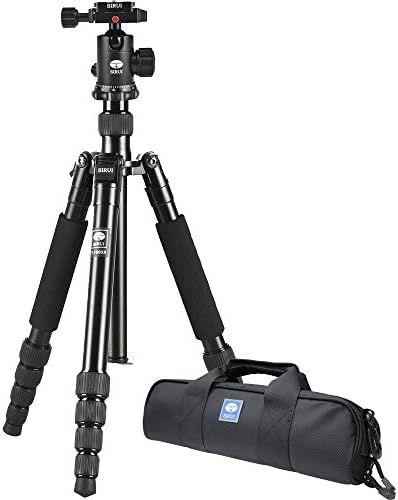 Andoer Camera Tripod 78.7 inch with Center Column, 2-in-1 Camera Tripod Monopod with 360° Ball H... | Amazon (US)