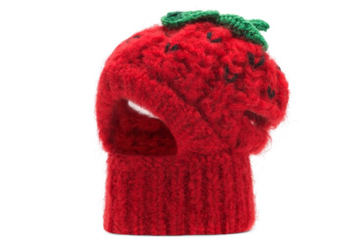 Gucci Pet strawberry wool mohair hat | Gucci (US)