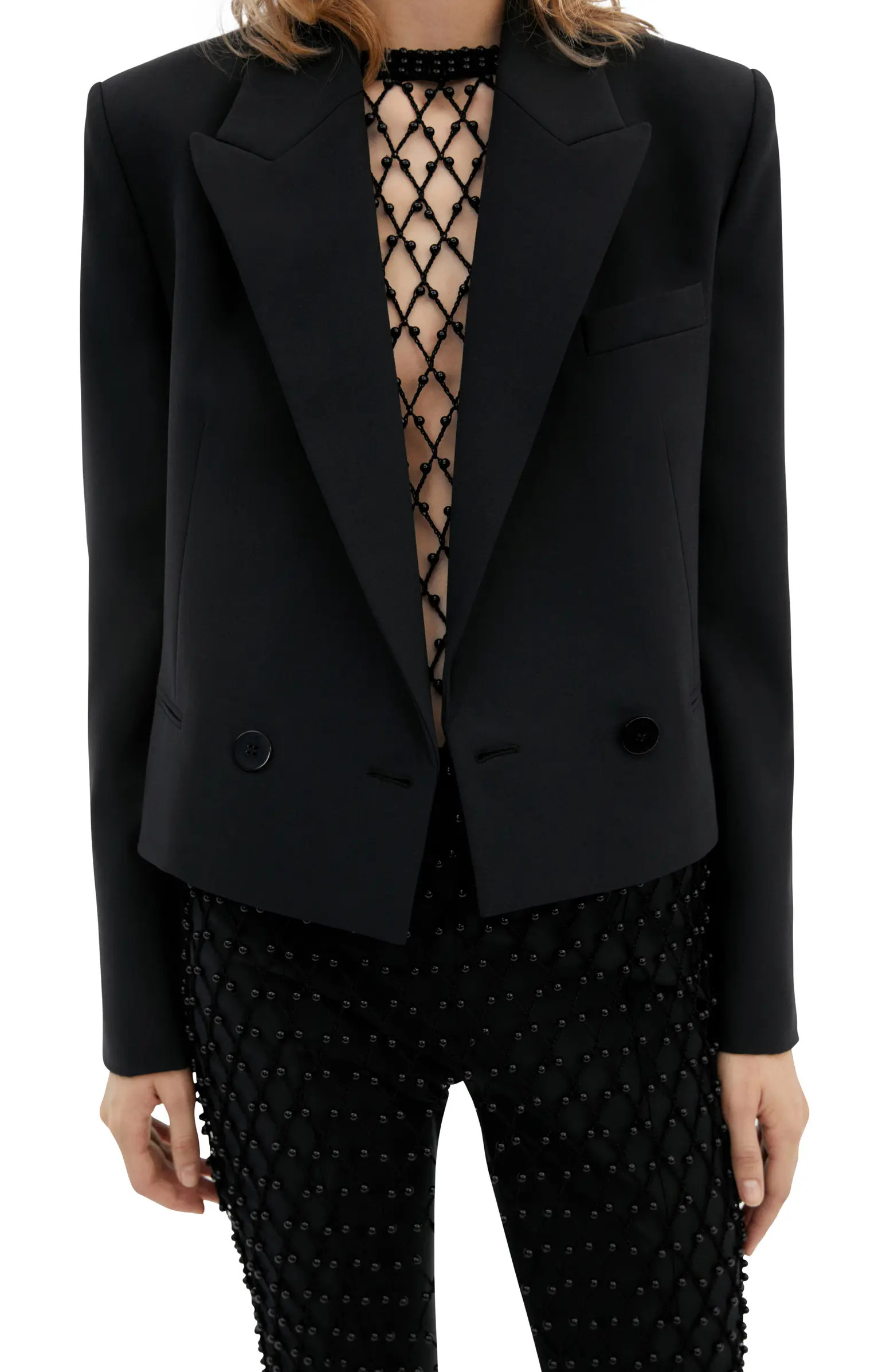 Double Breasted Crop Blazer | Nordstrom