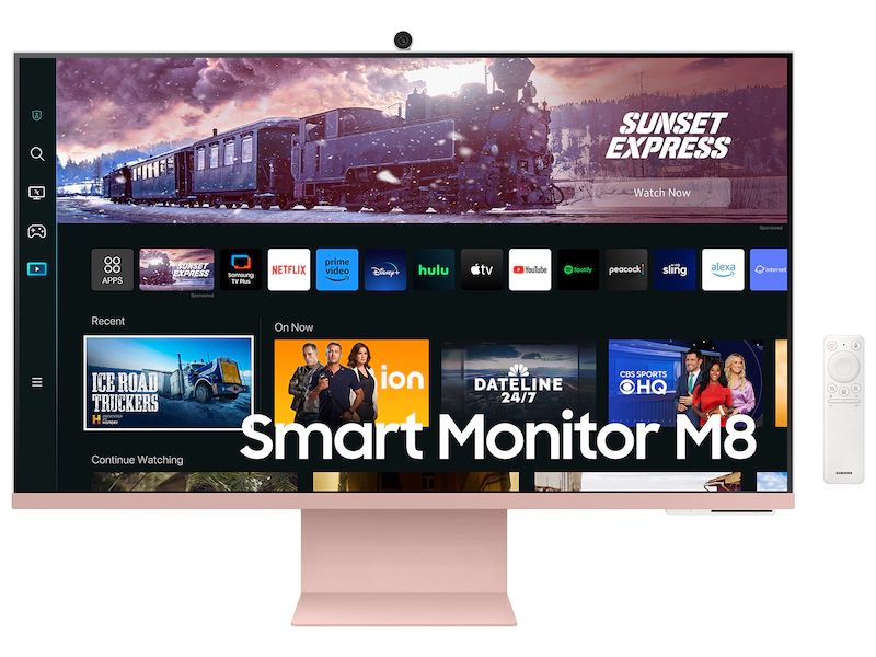 32" M80C Smart Monitor 4K UHD with Streaming TV, USB-C Ergonomic Stand and SlimFit Camera | Samsung Shop DE