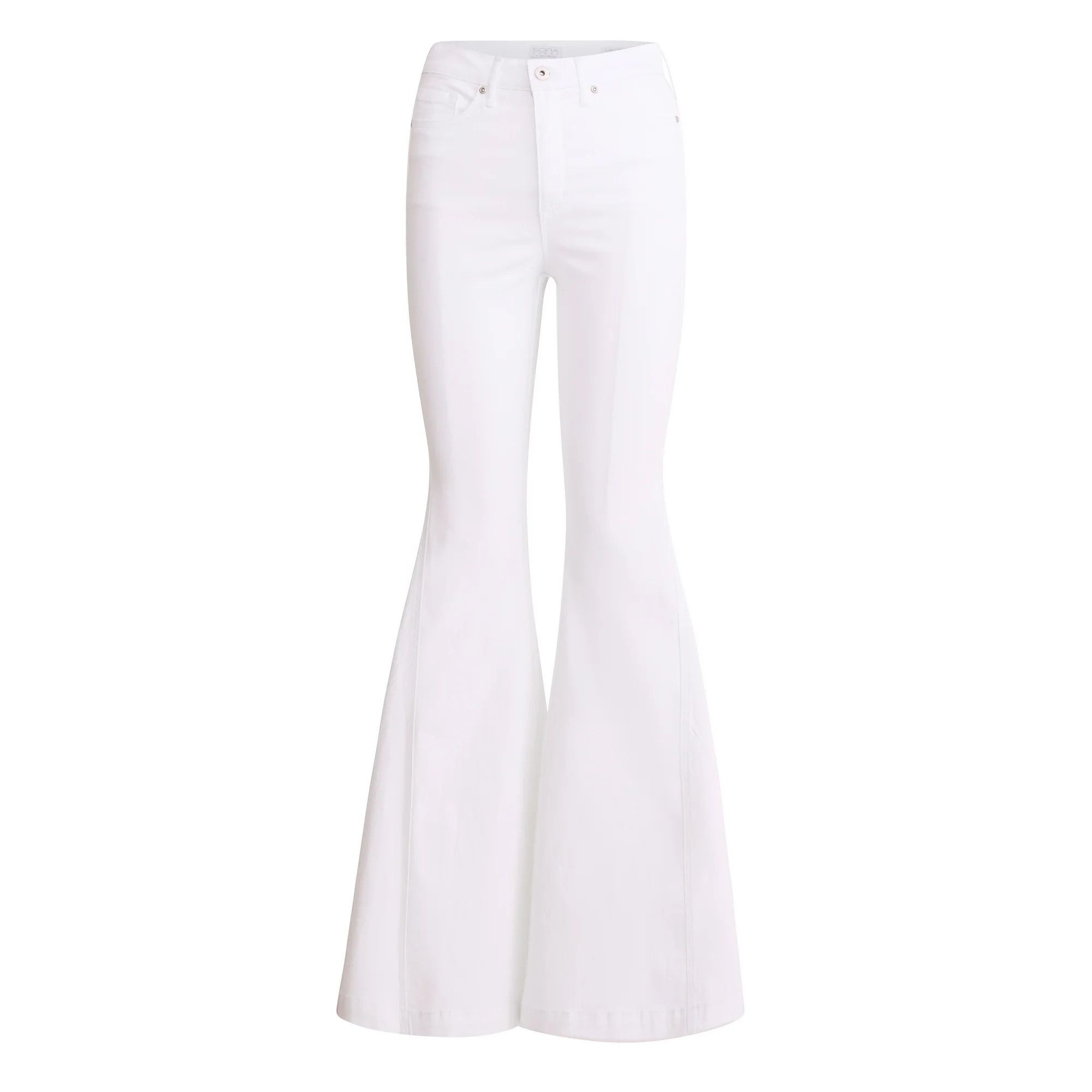 Sofia by Sofia Vergara Women's and Women's Plus Melisa Mega Flare High Rise Jeans, Sizes 0-28W | Walmart (US)