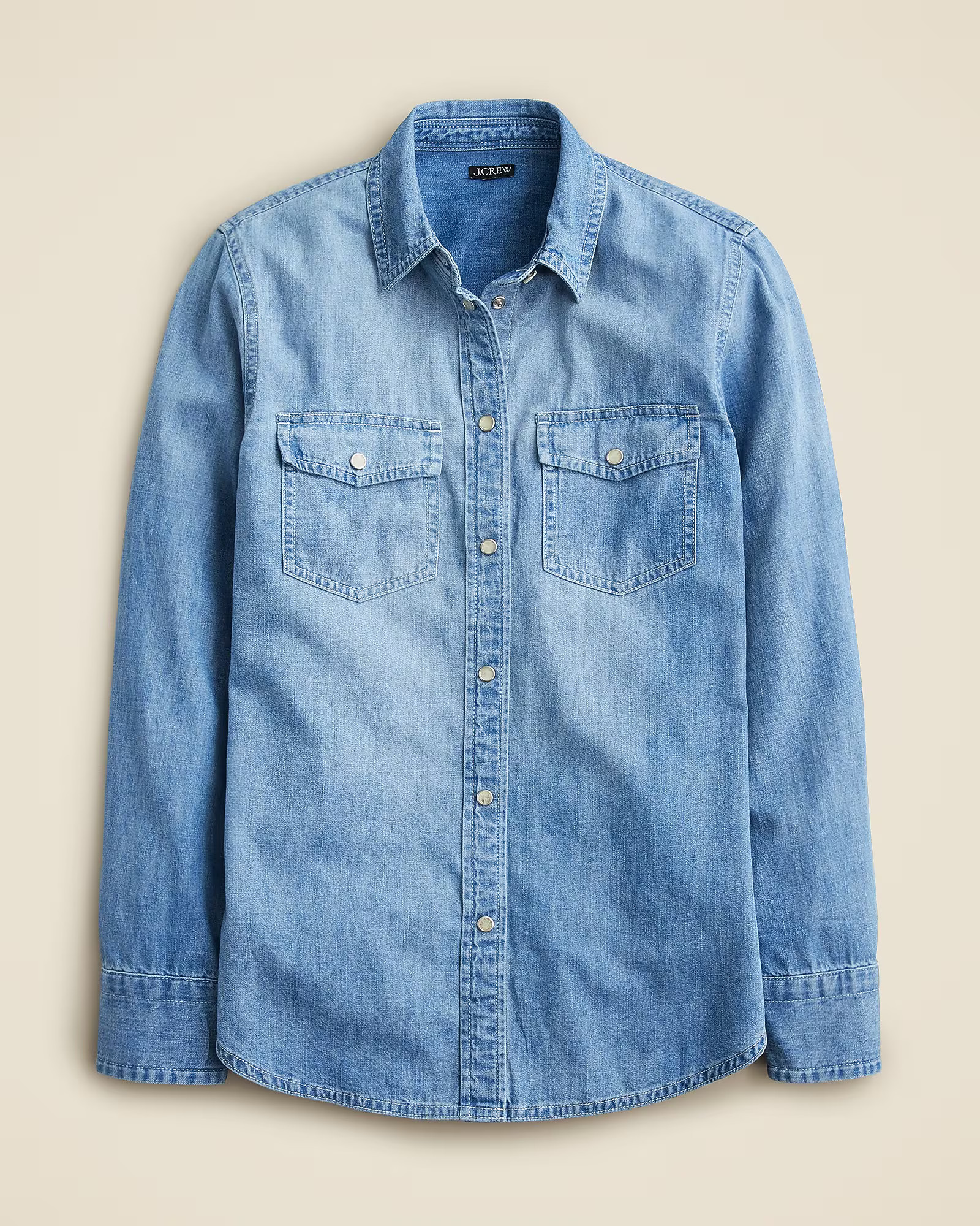 Wren slim western chambray shirt in Callie wash | J. Crew US