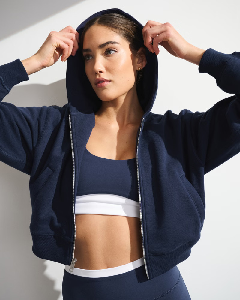 YPB neoKNIT On The Go Mini Full-Zip | Abercrombie & Fitch (US)