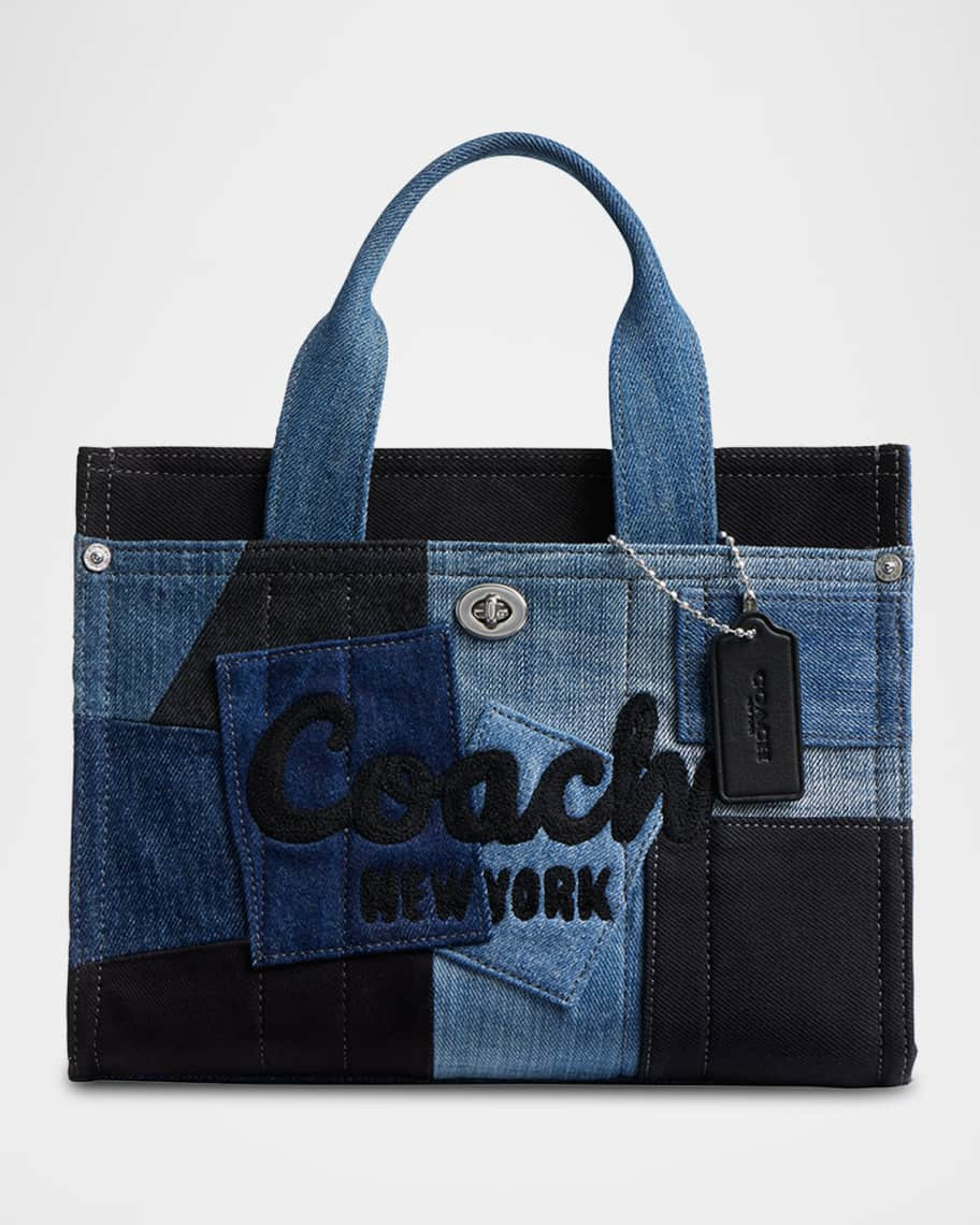 Coach Cargo 26 Patchwork Denim Tote Bag | Neiman Marcus