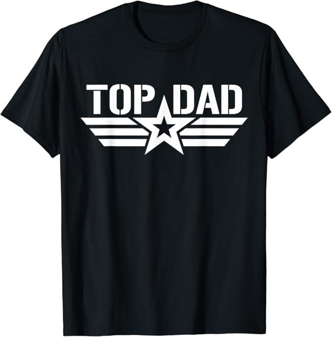 Mens Top Dad Gifts Fathers Day For Daddy Dad Retro Patriotic T-Shirt | Amazon (US)