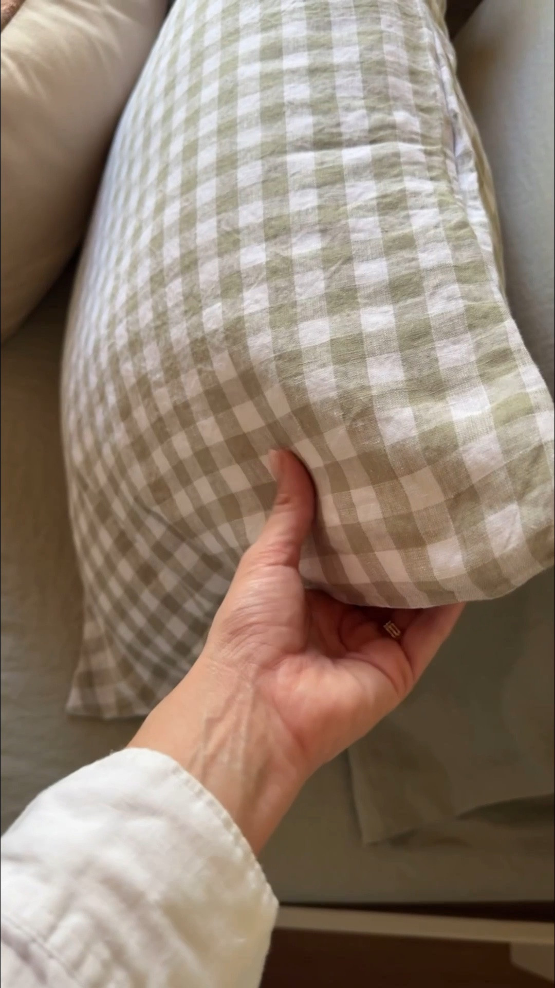 I wish you could feel this European linen bedding from @Quince  - it is SO soft, and somehow gets better with each wash!! I put this sheet set on all of our beds, and sleep on it year round. #ad #QuincePartner

#LTKHome #LTKSeasonal