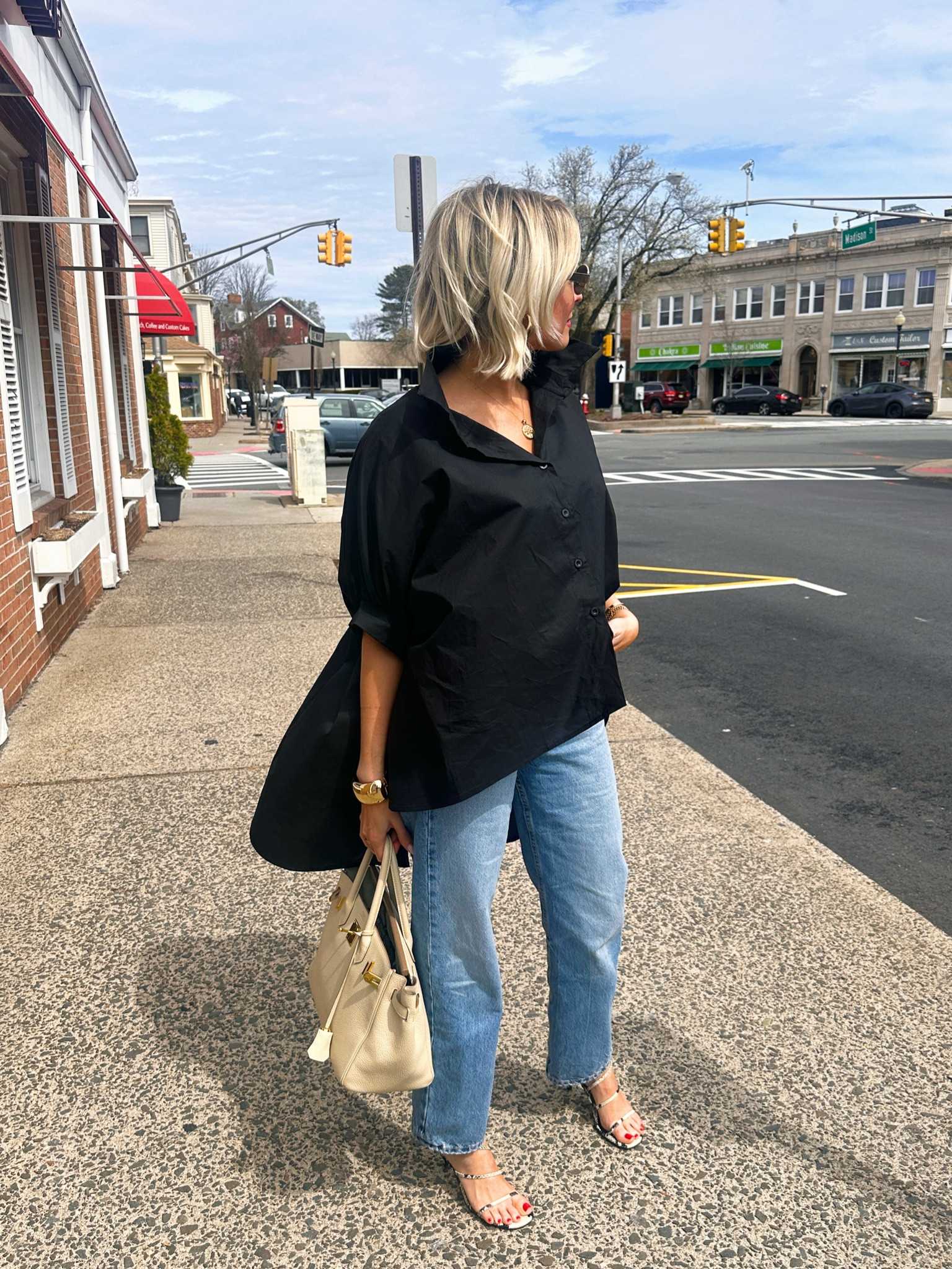 The best blouse (also comes in white)

#LTKOver40 #LTKFindsUnder100