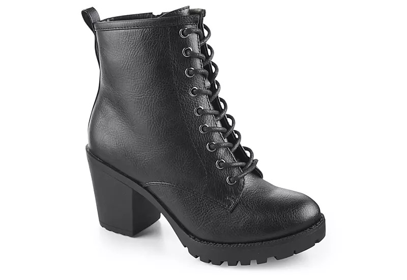 Zigi Soho Womens Kourtlan Combat Boot - Black | Off Broadway Shoes