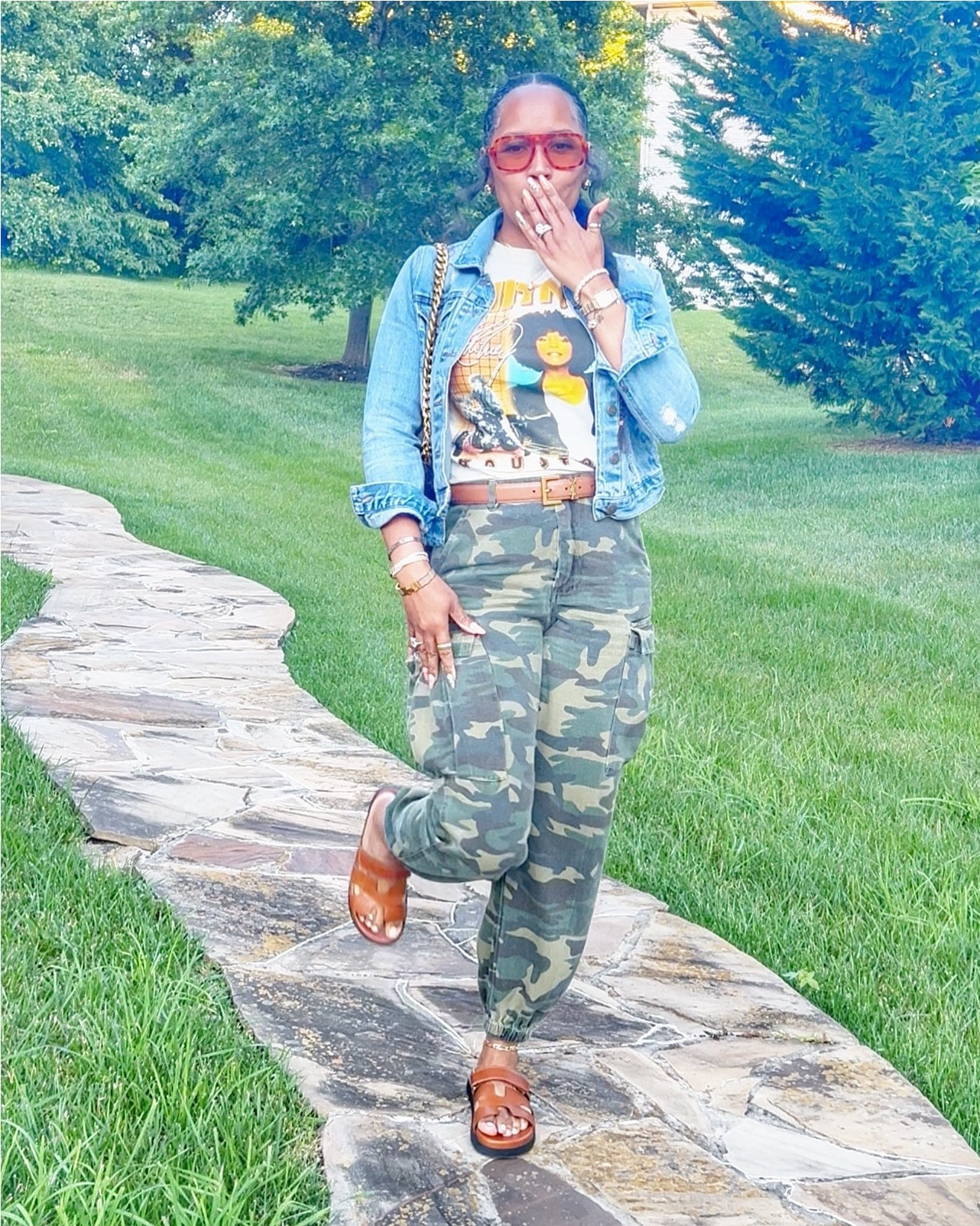 Summer fun in camo! How do you do camo? Dressed up or dressed down? Either way, it’s a style staple for sure! #whattowearhereandthere 

#LTKItBag #LTKSummerEdit #LTKFindsUnder50