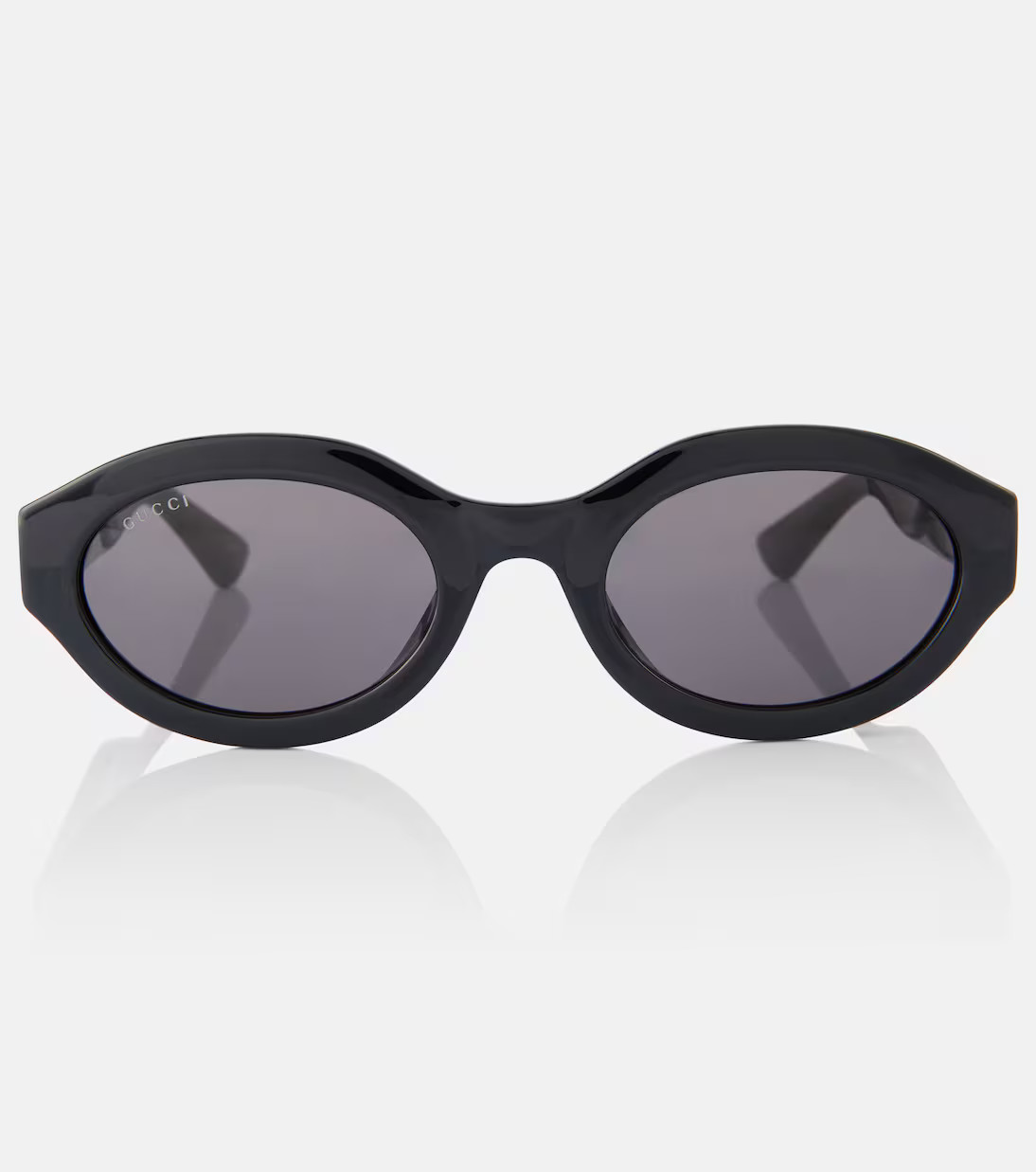 Minimal GG oval sunglasses | Mytheresa (UK)