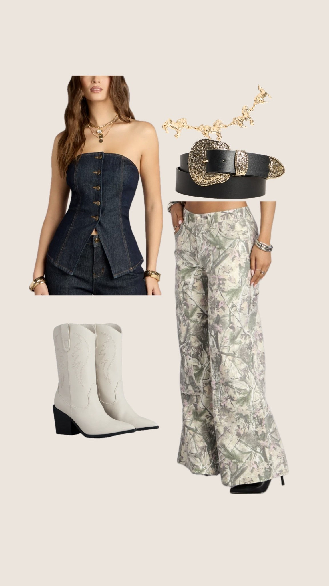 Country concert outfit inspiration & outfit idea 🤠

#LTKootd
