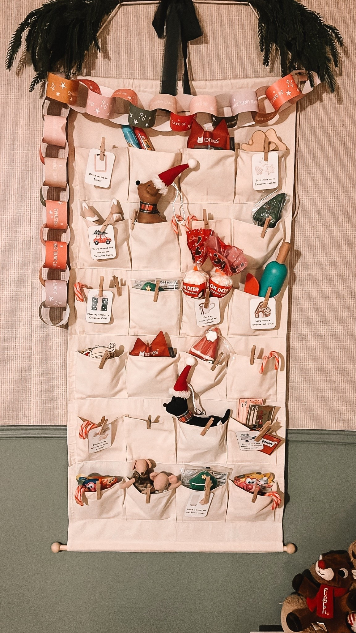 Make your own advent calendar!! 
Add crafts + tonies. 

#LTKHoliday #LTKSeasonal #LTKKids