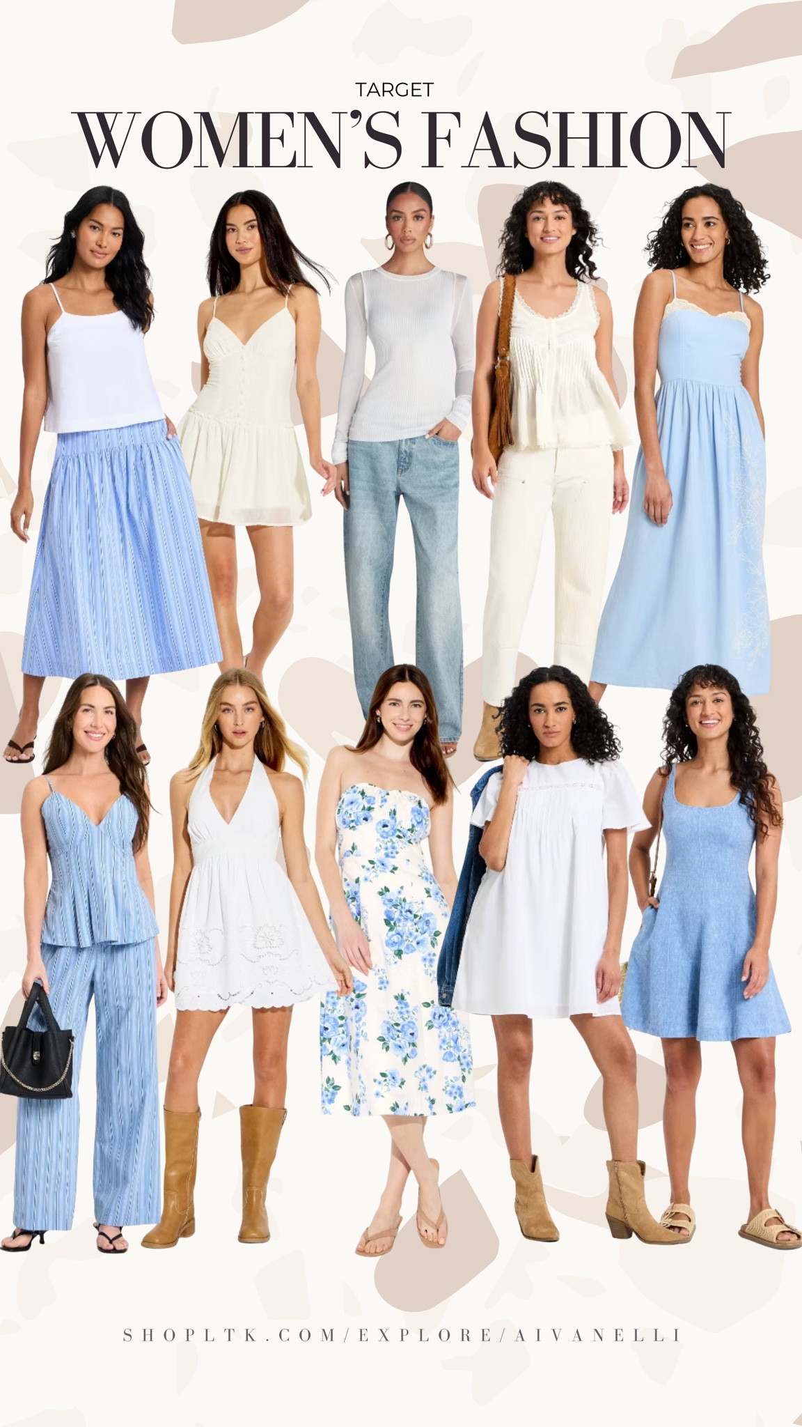 Target women’s fashion

lightweight spring outfit ideas
floral dresses and casual looks
pastel toned everyday outfits
spring layering basics outfits
casual denim and blouse outfits
chic neutral spring wardrobe
breezy tops and midi skirts
effortless everyday spring style
trendy transitional weather outfits

#LTKootd #LTKSaleAlert #LTKSeasonal