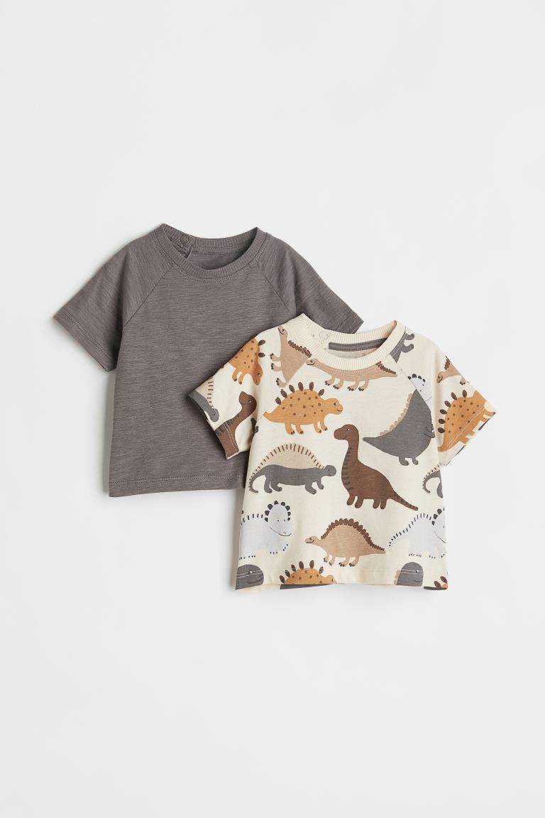 2-pack Cotton T-shirts | H&M (US)