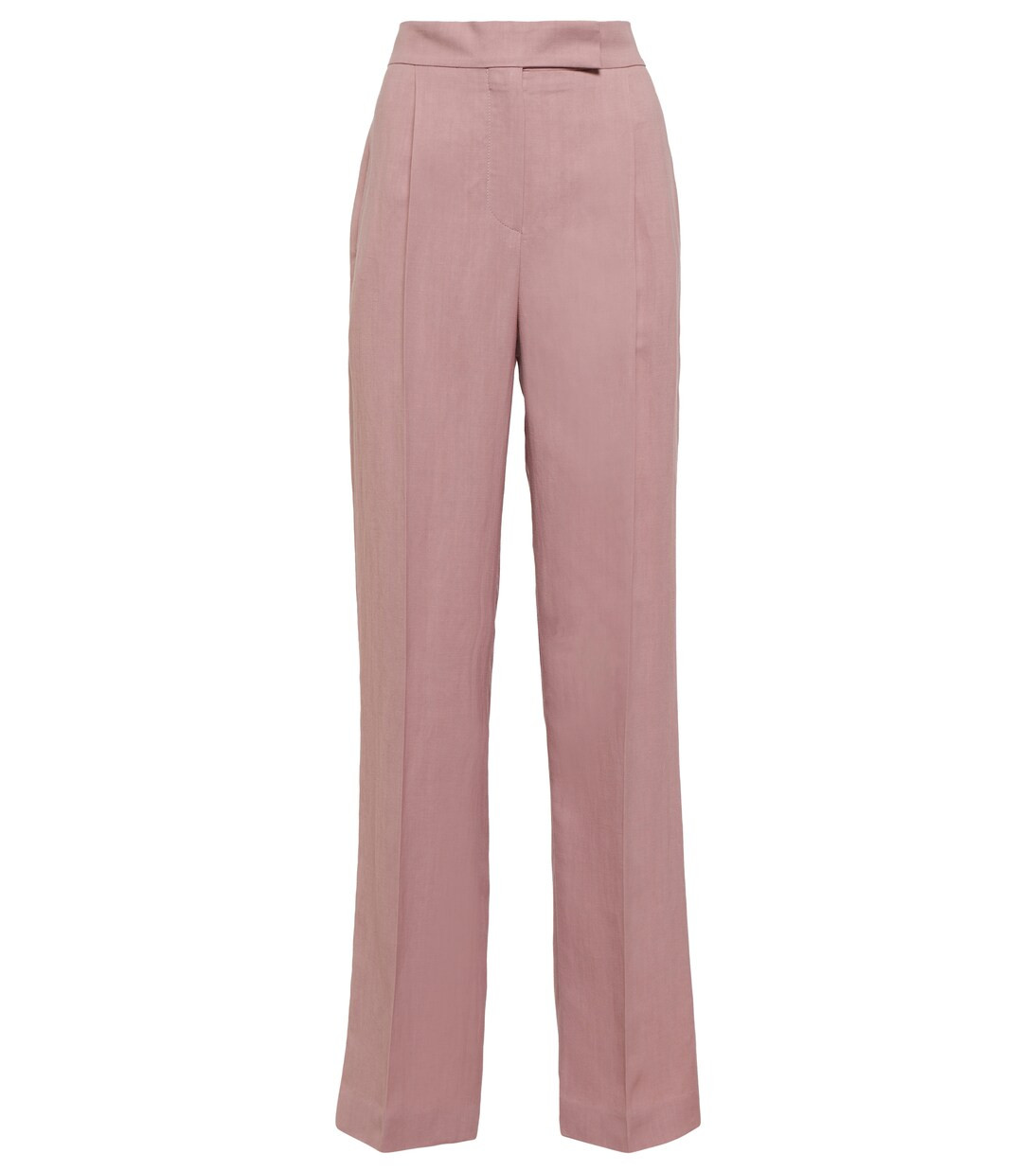 Pleated high-rise wide-leg pants | Mytheresa (US/CA)