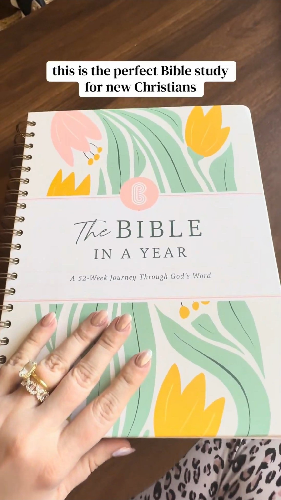 This Bible-in-a-year study makes daily reading feel simple, not overwhelming, even on busy days. It’s perfect for building a steady faith routine that actually fits real life.

#biblestudy #bibleinayear #faithjourney #dailydevotion #christianliving

#LTKValentine #LTKdayinmylife #LTKNYFW