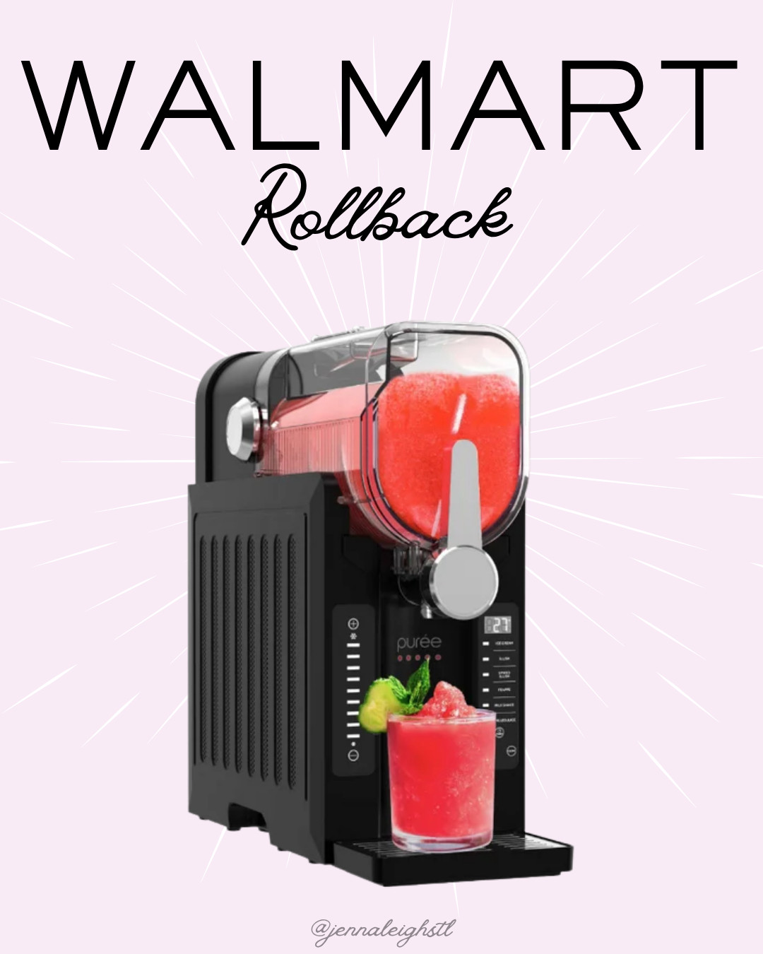 Walmart rollback on this Puree 2.6L slushie machine and soft serve ice cream maker—save over $100. Such a fun addition for summer drinks and treats at home. 🍧 

 #LTKfoodie #LTKSeasonal #LTKSaleAlert