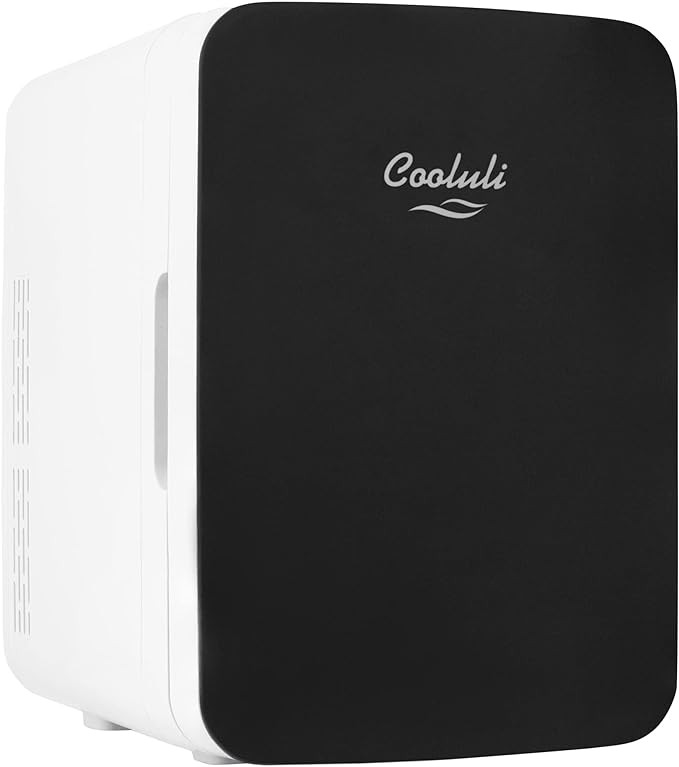 Cooluli 10L Mini Fridge for Bedroom, Car, Office Desk & Dorm - Portable Thermoelectric Cooler & W... | Amazon (US)