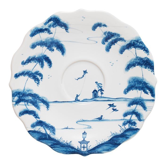 Country Estate Delft Blue Saucer Garden Follies | Bloomingdale's (US)