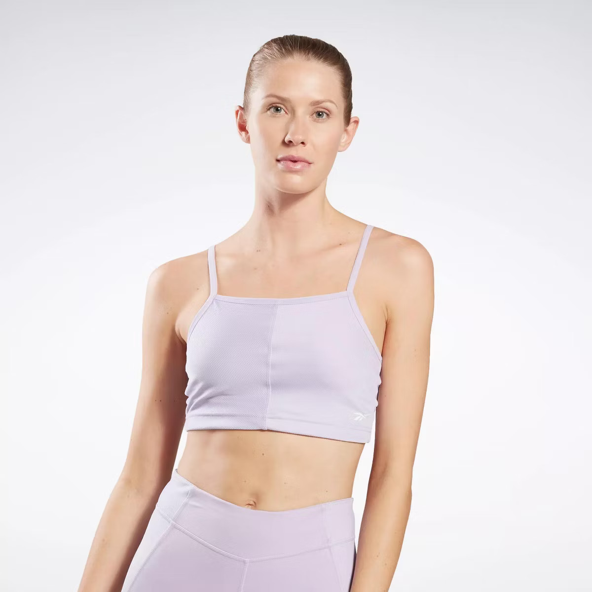 Reebok Yoga Performance Rib Crop Top Womens Athletic T-Shirts | Target
