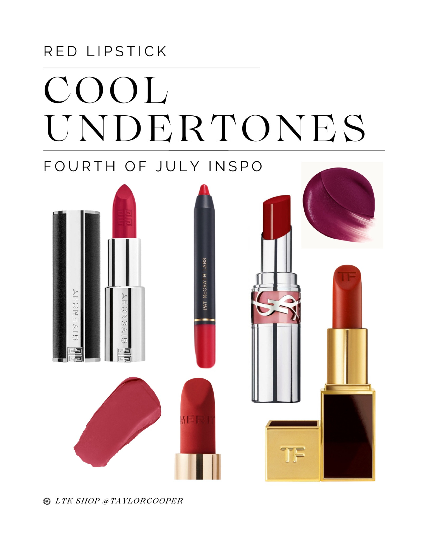 Cool Reds for the Fourth of July!💋🍒 


#sephora #redlipstick #makeuplooks

#LTKItBag #LTKStyleTip #LTKBeauty