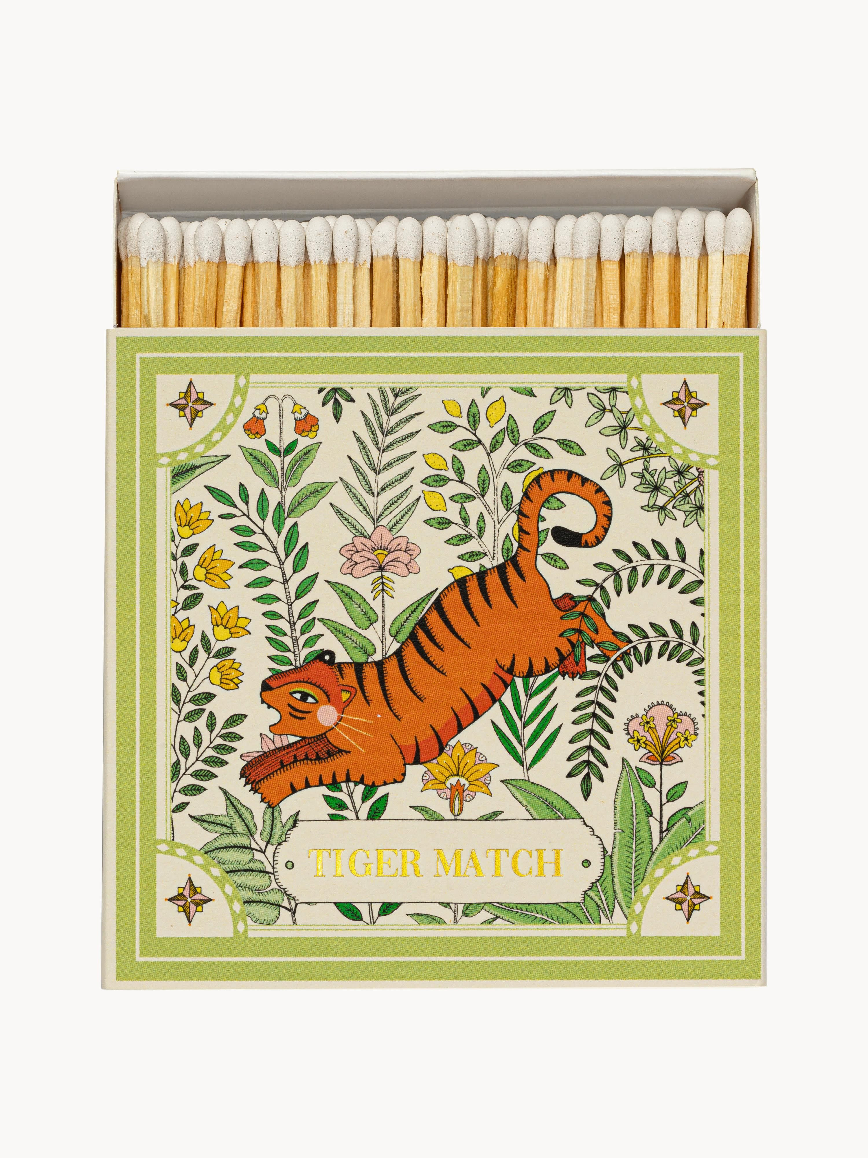 Design Streichholzschachtel Green Tiger | Westwing EU