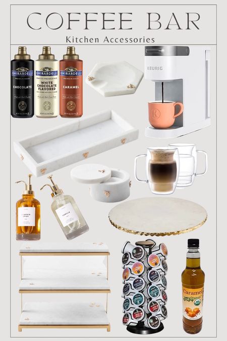 Essentials for your Coffee Bar 

#LTKhome #LTKunder100 #LTKsalealert