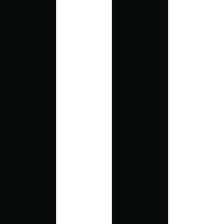 Stripe Black and White Peel and Stick Wallpaper (Covers 28 sq. ft.) | The Home Depot