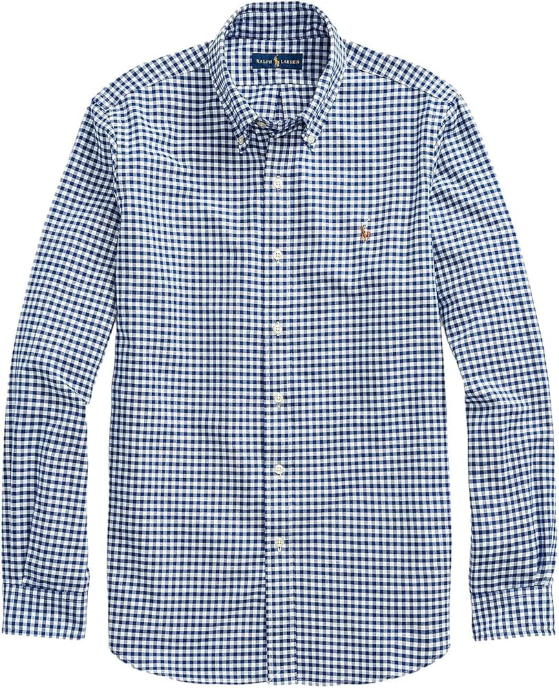 POLO RALPH LAUREN Men's Classic Oxford Long Sleeve Sport Shirt | Amazon (US)