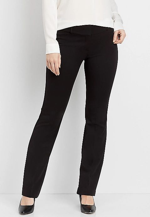 legacy black dressy trouser pant | Maurices