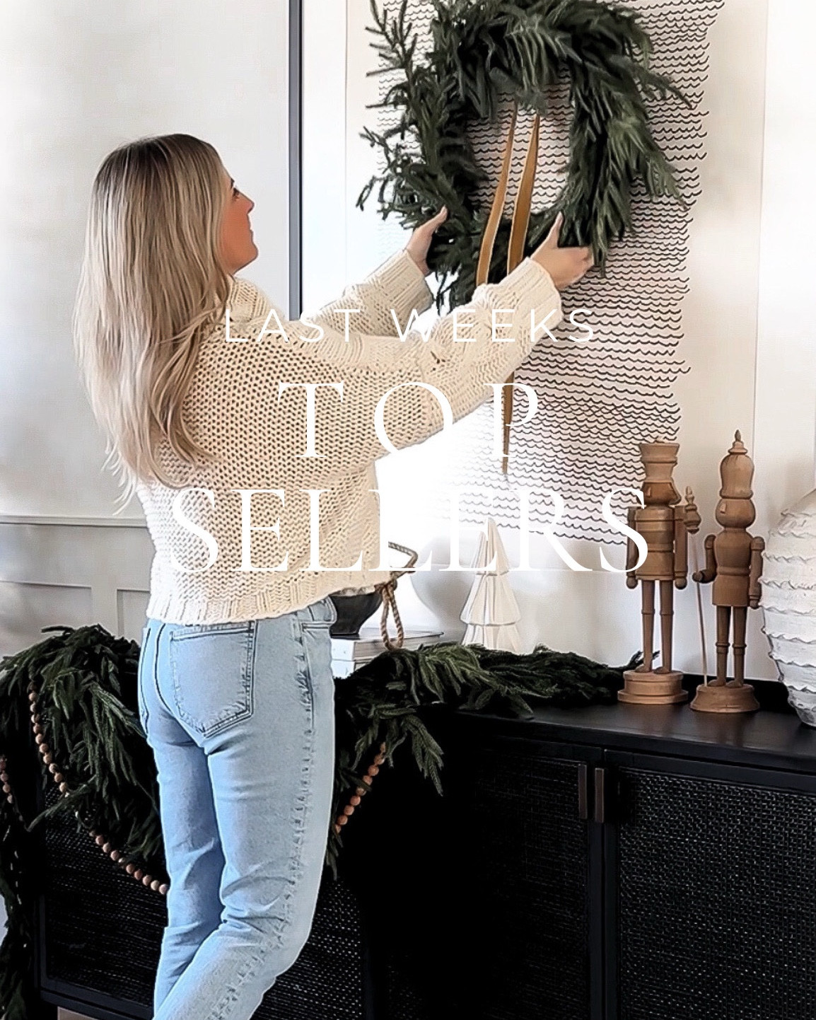 Last week’s top sellers! 

Twinkle tree, travertine sideboard. Fair isle sweaters, flocked ornaments, accent chair, holiday candle, Wayfair, Home Depot, 

#LTKHoliday #LTKGiftGuide #LTKHome