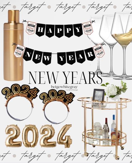 New Year finds! Shop here! Target has great finds for hosting New Years! Enjoy bringing in the New Year with these finds!

#LTKSeasonal #LTKparties #LTKhome