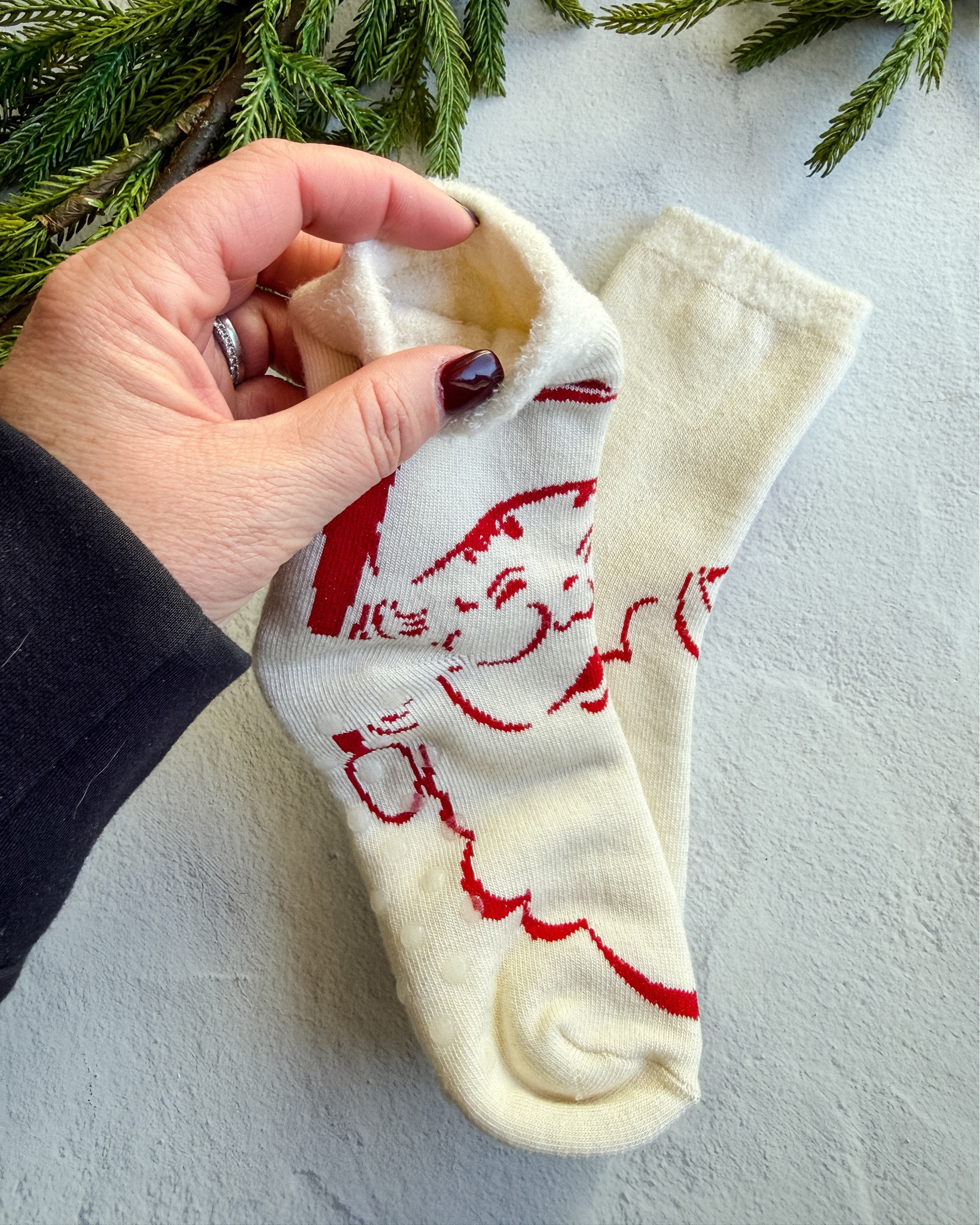 Cozy lined holiday socks great for stocking stuffers 

#LTKHoliday #LTKGiftGuide