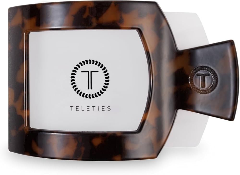 TELETIES - Large Flat Square Clip - For Lying Down, Yoga, Driving & More - Strong Grip, Bendable ... | Amazon (US)