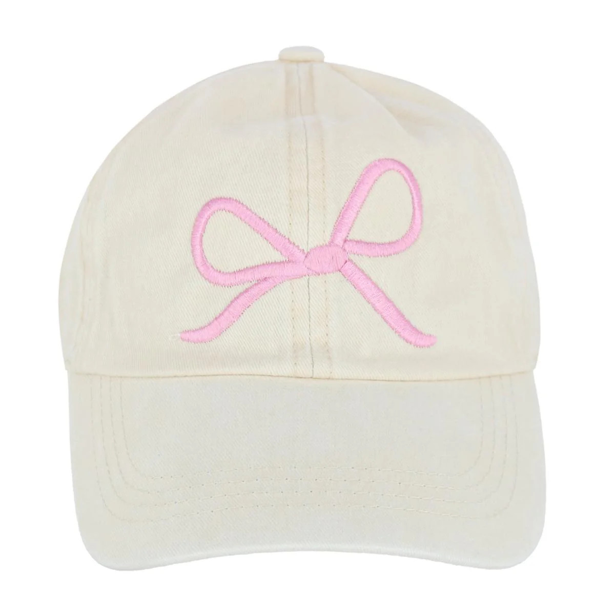 Women's Delicate Bow Baseball Cap | Shop Simon