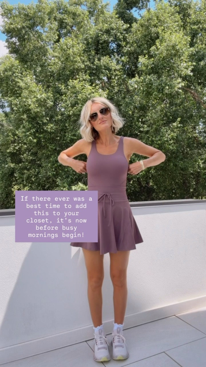 This active dress from Amazon has been one of my favorites! I’ve gotten it in a few colors! Wearing S!

Loverly Grey, Amazon, active dress, activewear, athleisure, back to school

#LTKmomlife #LTKootd