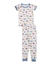 Toddler Boys 2pc Super Soft Construction Print Pajama Set | TJ Maxx
