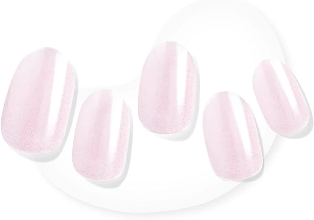 Dashing Diva Glaze Nail Strips - Strawberry Glaze | Works with Any LED Nail Lamp | Long Lasting, ... | Amazon (US)