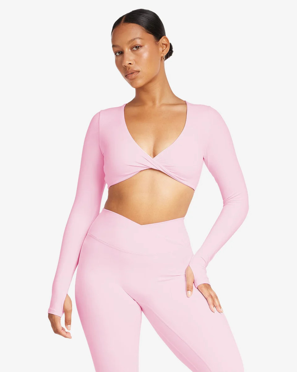 Fade Sierra Long Sleeve Crop | Blossom | Crop Shop Boutique AU