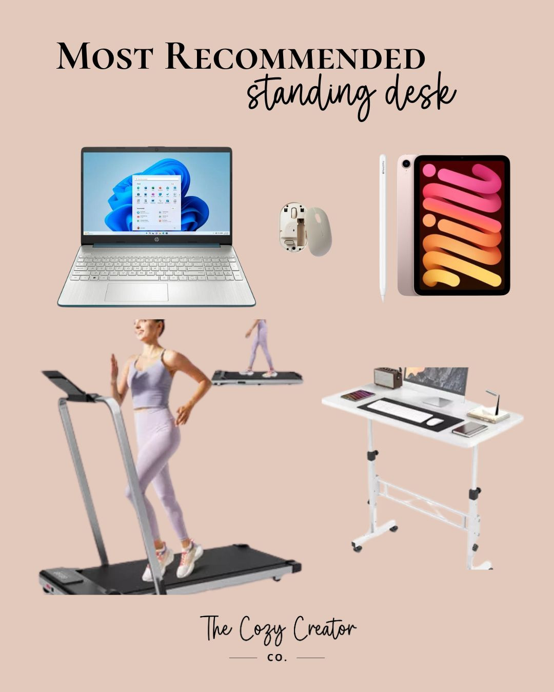My standing desk has been a game-changer for prioritizing my health and maximizing my work time! As a stay-at-home mom to twins and a small business owner, I have to get creative to fit in my steps while staying on top of my career goals. #WorkLifeBalance #HealthyHabits #SAHMLife

#LTKGiftGuide #LTKHome #LTKHoliday