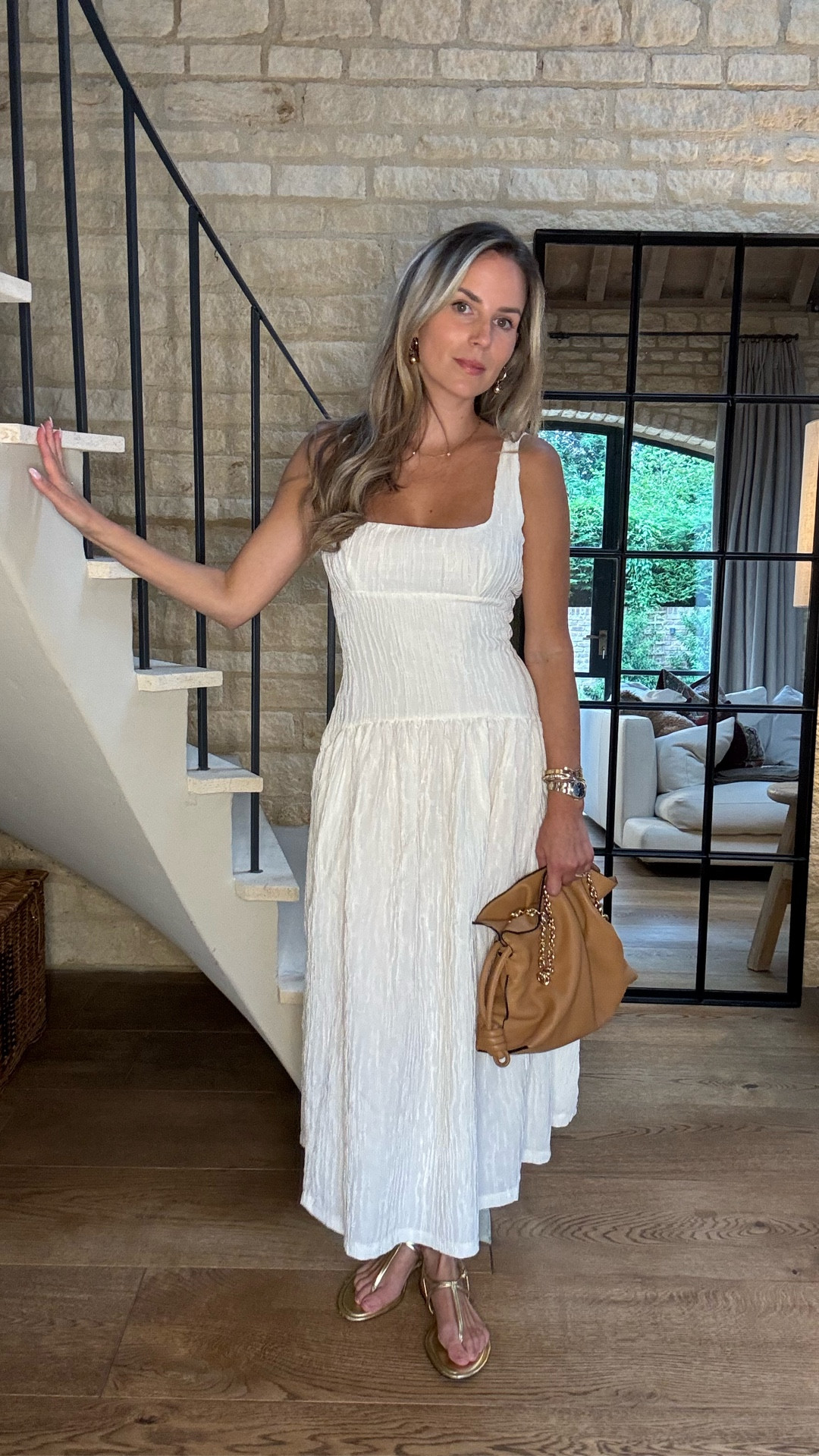 The best summer dress for under £40. Super flattering neckline and anti crease so you can grab and wear straight out of your suitcase 🙌

High-street but premium cut, cheesecloth, travel and hot climate friendly, comes up on the smaller side 

#LTKsummer #LTKeurope #LTKtravel