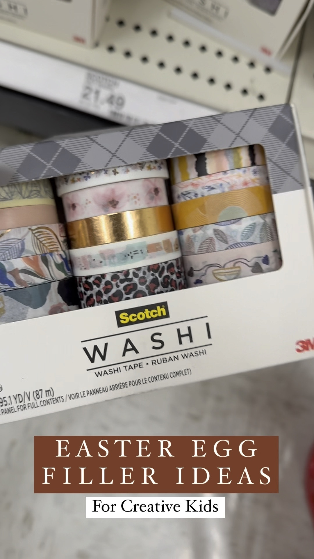 If your looking for Easter egg, filler and stuffer ideas that aren’t candy, and you’ve got a creative kid, adding in some craft supplies is a great idea. You can add string, plastic, beads, pom-poms, washi tape, mini bottles of glitter, and more all great items for the kid who loves to craft.  

#Easter #EasterBasketIdeas #EasterBasket #EasterEggIdeas #EasterEggFillers #EasterEggStuffers 
#Kids 


#LTKfindsunder50 #LTKSeasonal #LTKkids