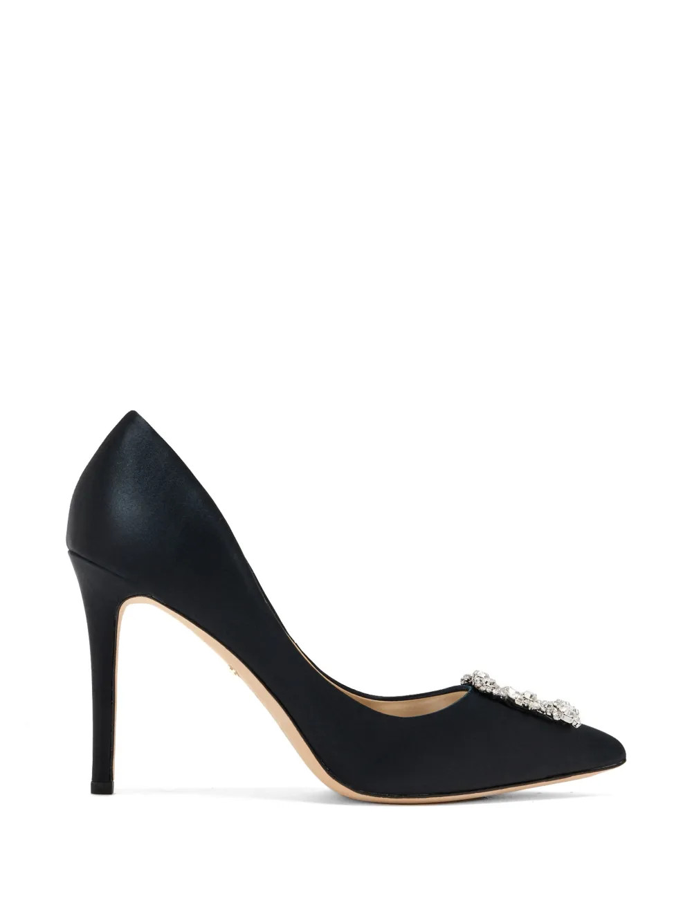 Badgley Mischka Pumps Cher Con Cristalli | Nero | FARFETCH IT | Farfetch Global