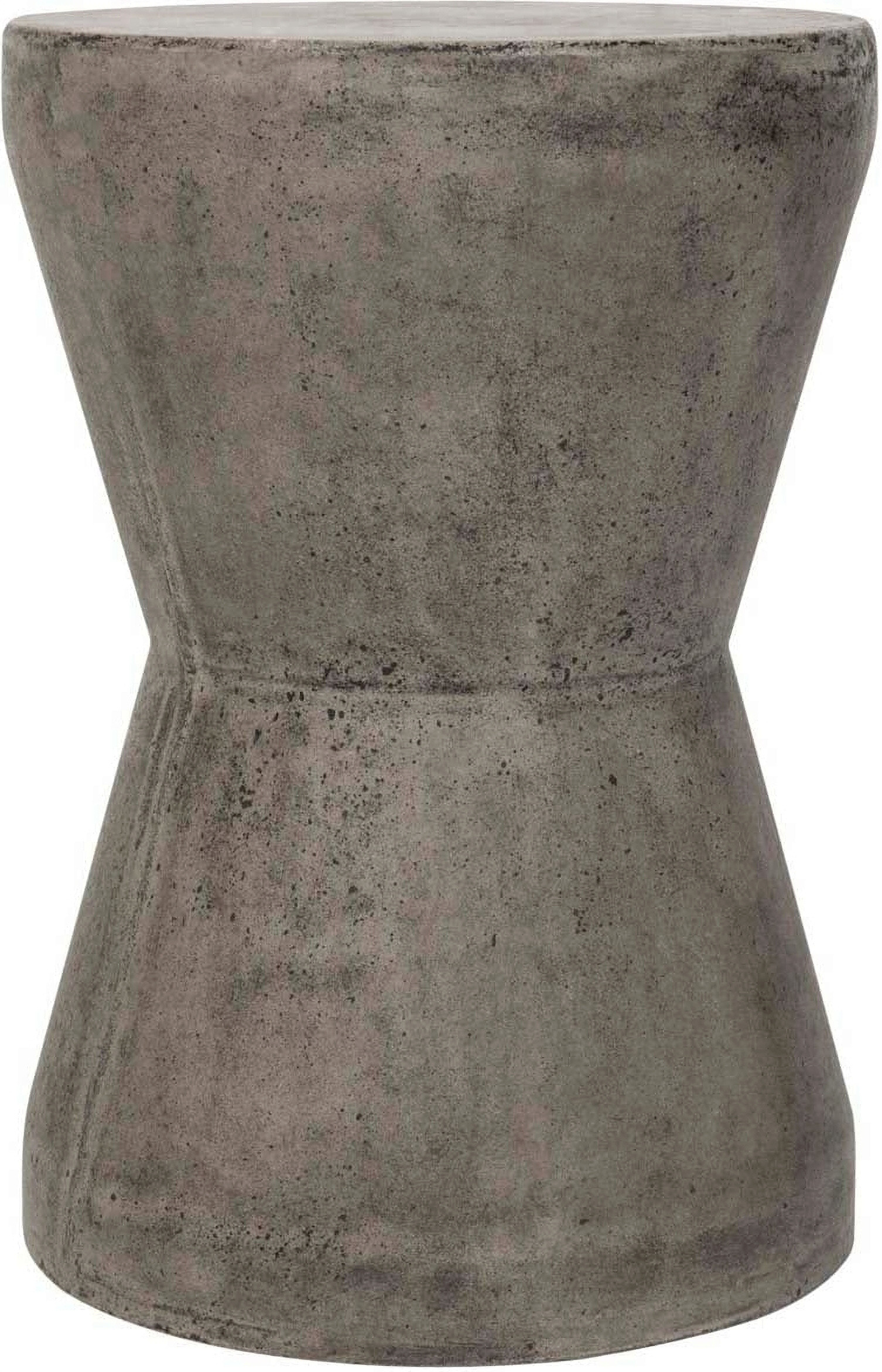 Torre Dark Grey Concrete Accent Table | 1stopbedrooms