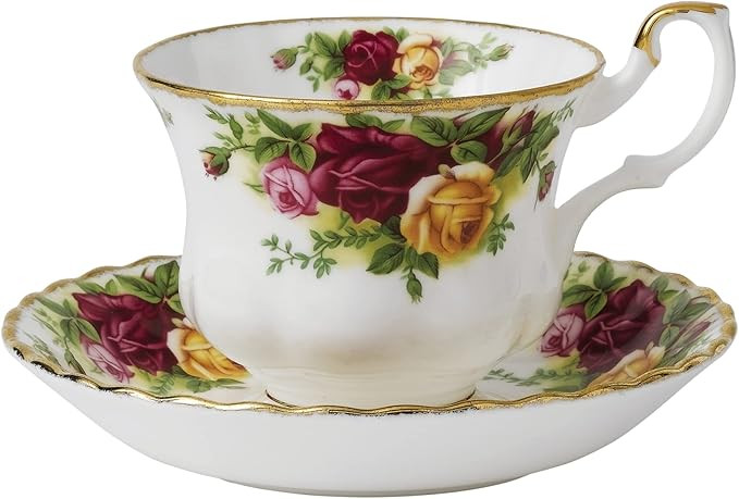 Royal Albert Old Country Roses Teacup & Saucer Set | Amazon (US)