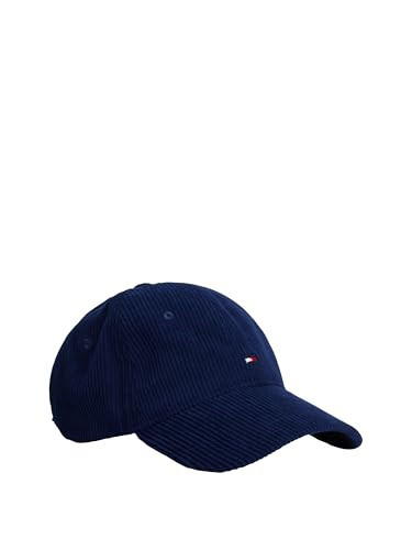 Tommy Hilfiger Mens 6 Panel Cord Cap, Preppy Navy One Size | Amazon (US)