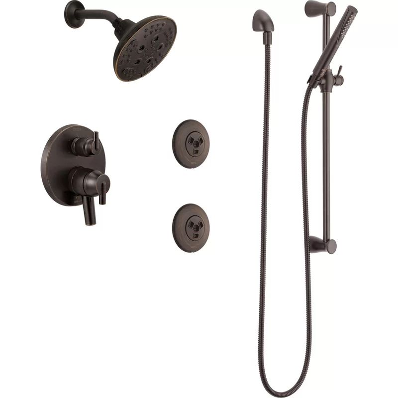 FVS2795901-RB Trinsic 17 Series Volume Complete Shower System with Rough-in Valve | Wayfair North America