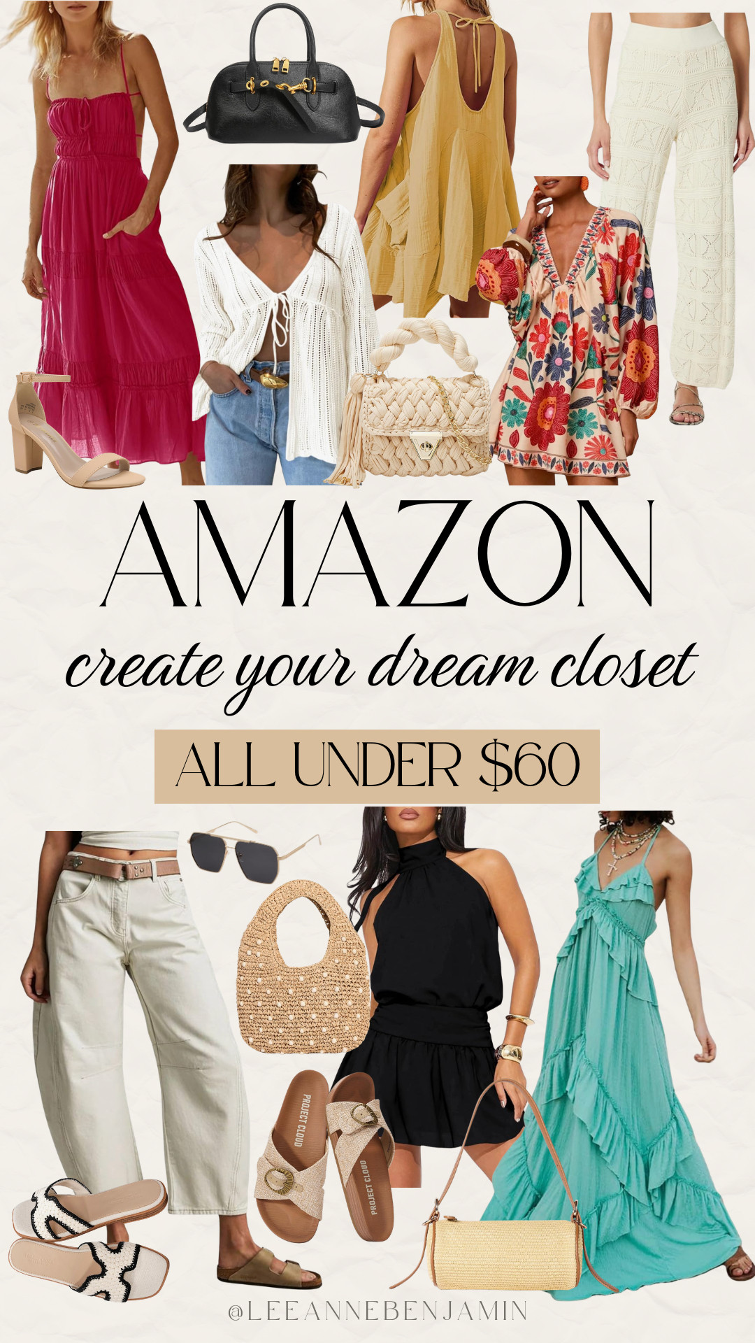Build your dream closet with these recent favs from Amazon! Under $60 

 #LTKdayinmylife #LTKootd #LTKSaleAlert
