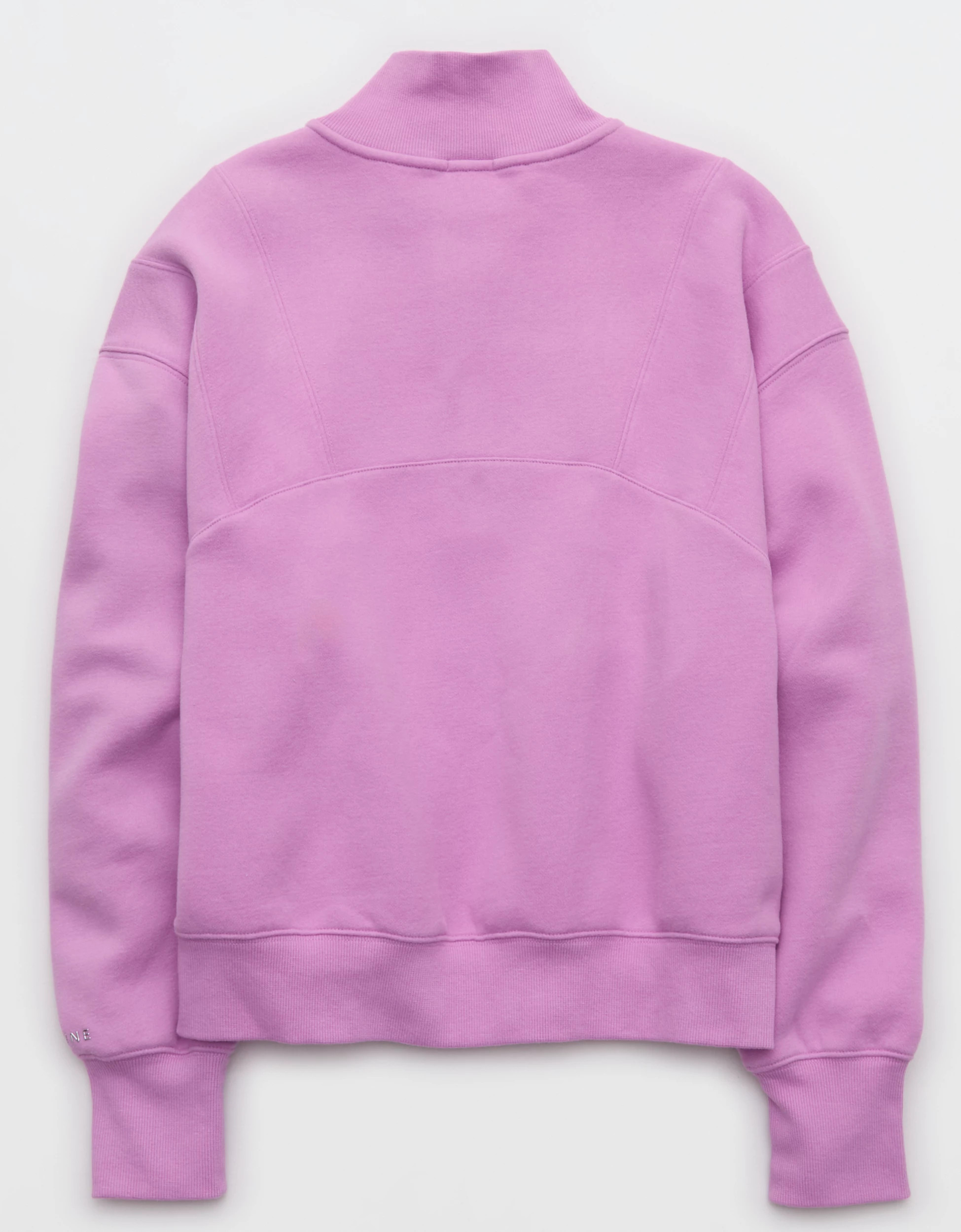 OFFLINE By Aerie Cloud Fleece Seamed Quarter Zip Sweatshirt | Aerie