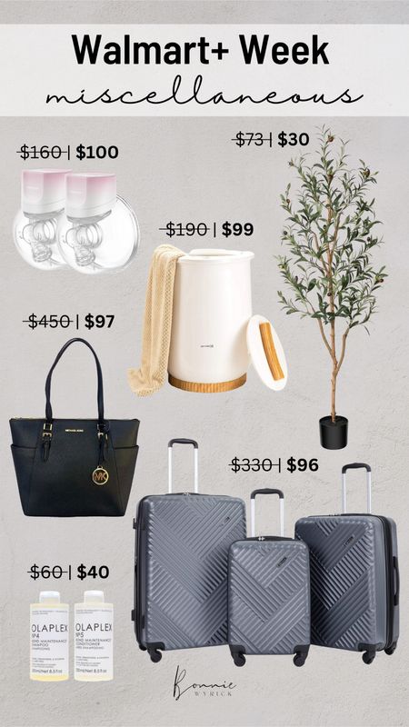Don’t miss out on these great sales happening now during Walmart+ Week! Home Sale | Luggage | Home Decor | Olive Tree

#LTKhome #LTKsalealert #LTKfamily